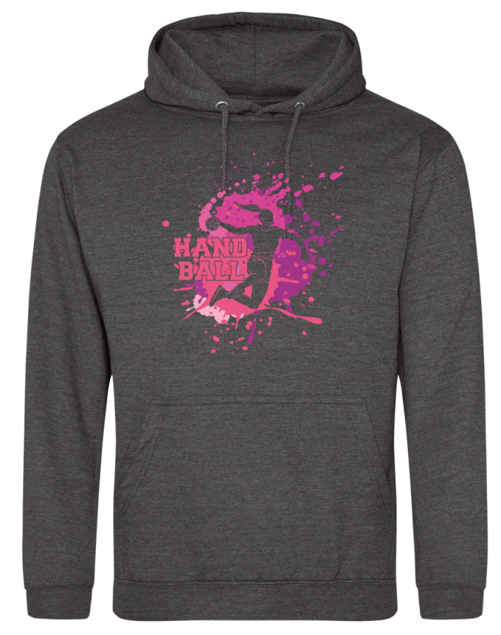 Hoodie Handball Pink Splash